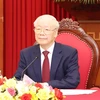 Tổng Bí thư Đảng Cộng sản Việt Nam Nguyễn Phú Trọng. (Ảnh: Trí Dũng/TTXVN)