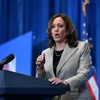 Bà Kamala Harris vận động bầu cử tại Bắc Carolina (Mỹ), ngày 18/7/2024. (Ảnh: AA/TTXVN)