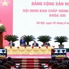 Quang cảnh phiên khai mạc Hội nghị Ban Chấp hành Trung ương khóa XIII. (Ảnh: Dương Giang/TTXVN)