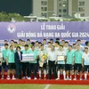 Đội Quảng Ninh xếp đồng giải Nhất Giải Bóng đá hạng Ba quốc gia 2024. (Nguồn: VFF)