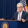 Chủ tịch Cục Dự trữ Liên bang Mỹ (Fed) Jerome Powell. (Ảnh: THX/TTXVN)