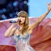 Nữ ca sỹ-nhạc sỹ Taylor Swift. (Ảnh: Getty Images/TTXVN)