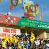 Cổ động viên 'hâm nóng' chảo lửa Thanh Hóa trước đại chiến V-League