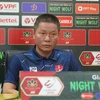 Huấn luyện viên Chu Đình Nghiêm nhận định Viettel là một trong những ứng cử viên hàng đầu cho danh hiệu vô địch V-League 2023. (Ảnh: Việt Anh/Vietnam+)