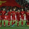 Bình luận viên Quang Huy nhấn mạnh việc được góp mặt ở sân chơi số một thế giới đã là trải nghiệm vô giá với Đội tuyển Nữ Việt Nam. (Ảnh: Minh Quyết/TTXVN)