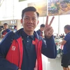 [Photo] Tuyển Olympic Việt Nam tự tin lên đường tham dự ASIAD 19 