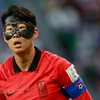 Tiền đạo ngôi sao của Tuyển Hàn Quốc là Son Heung-min đá chính ngay từ đầu ở trận giao hữu với Đội tuyển Việt Nam. (Ảnh: Hải An/Vietnam+)