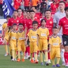 Đương kim vô địch Công an Hà Nội sẽ thi đấu trận mở màn V-League 2023/24 vào lúc 19 giờ 15 phút ngày 22/10/2023. (Ảnh: Việt Anh/Vietnam+)