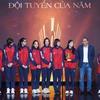 Đội tuyển Bóng chuyền Nữ Việt Nam 'thắng lớn' tại Gala Cúp Chiến thắng 2023. (Ảnh: Việt Anh/Vietnam+)
