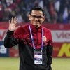 Huấn luyện viên Kiatisuk thông báo chia tay Câu lạc bộ Công an Hà Nội và trở về Thái Lan vì lý do gia đình. (Ảnh: Việt Anh/Vietnam+)