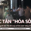 Hà Nội: Phúc Tân "hóa sông," người dân xoay sở tìm cách "sống chung" với lũ