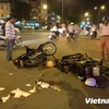 [Video] Tai nạn nghiêm trọng tại Ngã Tư Sở, 4 người thương nặng