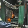 [Video] Hiện trường tan hoang vụ cháy Tổng kho Nam Sông Hồng 