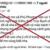 Hà Nội: Tung tin trốn cách ly, thêm một Facebooker bị xử lý