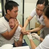 Khám cho bệnh nhi tại Trung tâm Bác sĩ gia đình Hà Nội, đường Hồ Mễ Trì, Thanh Xuân, Hà Nội. 