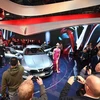 Xe hơi của VinFast tham gia triển lãm Paris Motor Show 2018. (Ảnh: CTV)