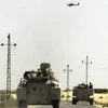 Quân đội Ai Cập tại Sinai hồi tháng Chín. (Nguồn: Reuters)