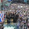 Biểu tình phản đối Chính phủ tại Bangkok ngày 25/11. (Ảnh: AFP/TTXVN)