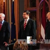 Lễ kết nạp Latvia là thành viên của Eurozone (Nguồn: TTXVN)