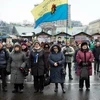 Người biểu tình Ukraine rút khỏi tòa thị chính Kiev