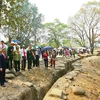 Du khách đến thăm các di tích ở Điện Biên tăng đột biến