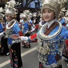 Hình ảnh tại lễ hội Sama. (Nguồn: News.cn)