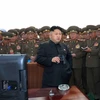 Kim Jong-un kiểm tra khả năng chiến đấu của không quân