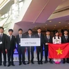 Đón đoàn học sinh Việt Nam thi Olympic vật lý châu Á