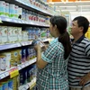Nhiều hãng sữa giảm giá sớm tại thị trường TP Hồ Chí Minh