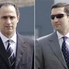 Hai con trai của cựu Tổng thống Hosni Mubarak là Gamal và Alaa. (Nguồn; Reuters)