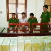 Thái Nguyên bắt hai đối tượng vận chuyển 100 bánh heroin