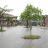 Mưa lớn do gió mùa, gây ngập cục bộ tại thành phố Hà Tĩnh