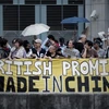 Hong Kong giải tán người biểu tình bên ngoài lãnh sự quán Anh