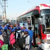 Bình Dương hỗ trợ 1.400 vé xe cho công nhân về quê đón Tết
