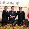 Hàn-Trung-Nhật sắp tiến hành đàm phán cấp thứ trưởng