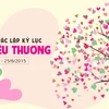 Ngày hội Gia đình lập kỷ lục cây yêu thương với hàng ngàn lời nhắn