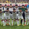 Đội hình đội ​dự tuyển U15 Việt Nam trong một trận đấu giao hữu. (Nguồn: vff.org.vn)