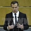 Thủ tướng Nga Dmitry Medvedev. (Nguồn: AFP/TTXVN)