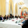 Toàn cảnh phiên họp của các Ngoại trưởng P5+1 tại Vienna ngày 13/7. (Nguồn: THX/TTXVN)