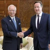 Thủ tướng Anh David Cameron (phải) và người đồng cấp nước chủ nhà Najib Razak. (Nguồn: Reuters)
