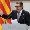 Người đứng đầu xứ Catalonia Artur Mas (Nguồn: AFP/TTXVN)