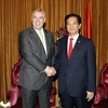 Thủ tướng Nguyễn Tấn Dũng tiếp Hoàng tử Anh Andrew. (Ảnh: Đức Tám/TTXVN)