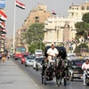 Nắng nóng bao trùm tại thủ đô Cairo ngày 10/8. (Nguồn: AFP/TTXVN)