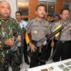 Cảnh sát Indonesia. Ảnh minh họa. (Nguồn: AFP/TTXVN)