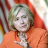 Ngoại trưởng Mỹ Hillary Clinton phát biểu tại một sự kiện ở Trường đại học kỹ thuật thương mại Los Angeles, bang California ngày 6/8. (Nguồn: AFP/TTXVN)