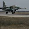 Máy bay Air Force Su-25 của không quân Nga. (Ảnh minh họa. Nguồn:AFP/ TTXVN)