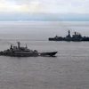Tàu chiến Nga tham gia một cuộc tập trận. (Nguồn: AFP/TTXVN)