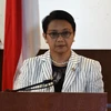 Bộ trưởng Bộ Ngoại giao Indonesia Retno Marsudi. (Nguồn: AFP/TTXVN)