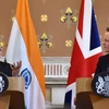 Thủ tướng Ấn Độ Narendra Modi và người đồng cấp Anh David Cameron. (Nguồn: PTI)