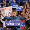 Cựu Ngoại trưởng Hillary Clinton toàn thắng trong ngày "Siêu thứ Ba" lần 2. (Nguồn: AFP/TTXVN)